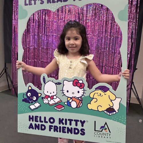 Hello Kitty Library Card Launch 9.18.26 Hello Kitty Library Card Launch